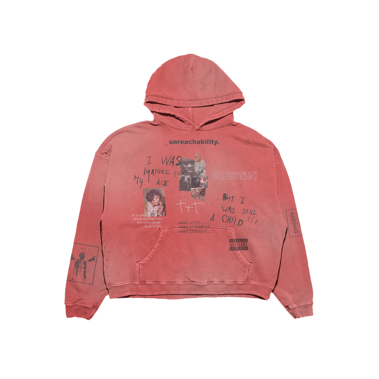"i was only a child" hoodie